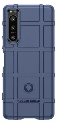 Produktbild von MobyDefend Hülle für Sony Xperia 5 IV - Rugged Shield Schutzhülle - Blau