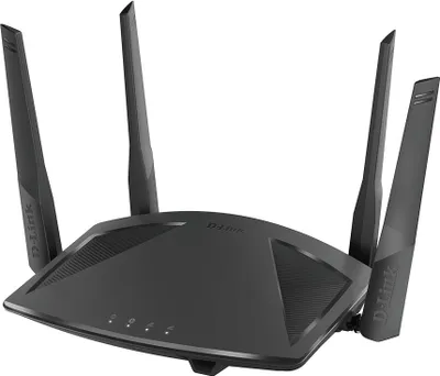 Produktbild von D-Link DIR-X1860 Router Wi-Fi 6 Dual-Band Gigabit Ethernet 1800 Mbit/s Nero