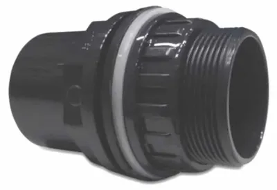 Image de PVC Traversée Manchon à coller/Embout à coller x AG 40/50 x 1 3/4" PN10