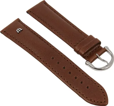 Produktbild von Maurice Lacroix Eliros Herren Ersatzband Braun 25990S, Stegbreite:16mm