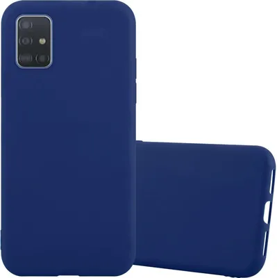 Produktbild von Cadorabo Hülle für Samsung Galaxy A72 4G / 5G Schutzhülle in Blau Handyhülle TPU Silikon Etui Case Cover