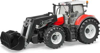 Image de Steyr 6300 Terrus CVT avec chargeur BRUDER 03181 Série professionnelle 1:16