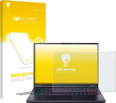 Produktbild von upscreen Schutzfolie für Acer Predator Helios Neo 16 AI Displayschutz Displayschutzfolie Folie Matt Entspiegelungsfolie