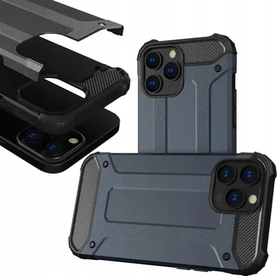 Immagine prodotto di Custodia ibrida blindata per Iphone 13 Pro Blu