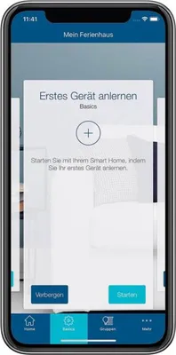 Produktbild von Homematic IP Wandthermostat HmIP-WTH-2 mit Luftfeuchtigkeitssensor WTH-2 für Smart Home / Hausautomation