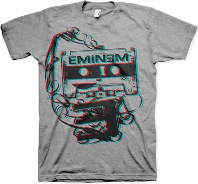 Produktbild von Eminem Tape Grey L T-Shirt