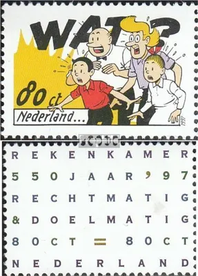 Produktbild von Briefmarken Niederlande 1997 Mi 1611,1619 (kompl.Ausg.) postfrisch Comics