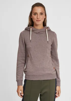 Produktbild von OXMO OXVicky Hood Damen Kapuzenpullover Hoodie Pullover mit Kapuze