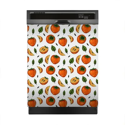 Produktbild von Magnete Dekorative 60x70 cm Küche Magnetmatte Spülmaschine - Dattelpflaume Früchte