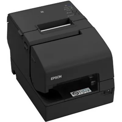 Produktbild von Epson TM-H6000V-204P1: Serial, Black, PSU, EU, Thermodruck, POS-Drucker, 180 x 180 DPI, 5,7 lps, 350 mm/sek, 17,8 Zeichen pro Zoll