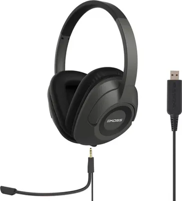 Produktbild von Koss SB42 USB, Kabelgebunden, Anrufe/Musik, Kopfhörer, Schwarz