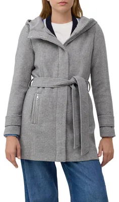 Productafbeelding van s.Oliver Damesparka voor buiten – Slim fit, met riem, met capuchon