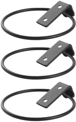 Image de Lot de 3 supports de pot de fleurs en fer pour l'intérieur et l'extérieur