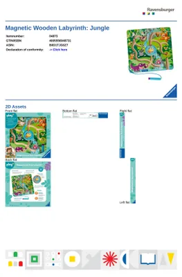 Obrázok produktu pre Ravensburger 4873, 1,5 rok / roky, Viacfarebný