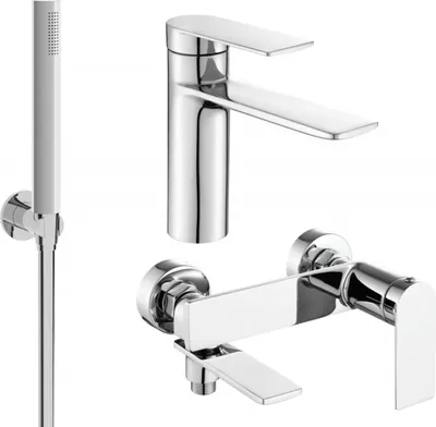 Produktbild von Mexen Zero R70 Badewannenset, Chrom - 71103R70-00