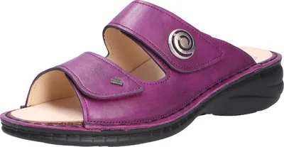 Produktbild von Finn Comfort Colina Damenschuhe, Pantolette, Leder, Grape, lose Einlagen, bequem - Marken Finn Comfort, Mehrfarbig, leder (nube)