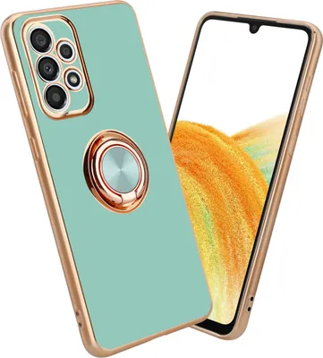 Immagine prodotto di Cadorabo cover protettiva per Samsung Galaxy A52 (4G / 5G) / A52s cover in turchese custodia cover fotocamera protezione magnetica