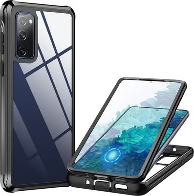 Produktbild von Schutzhülle für Samsung Galaxy S20 FE 5G/4G (6,5 Zoll): Rundumschutz, 360°-Schutz gegen Kratzer und Stöße, inklusive integrierter Displayschutzfolie