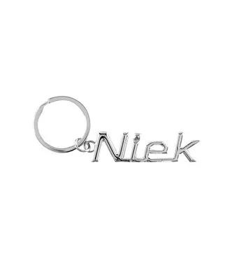 Productafbeelding van Cool car keyrings - Auto sleutelhanger met naam Niek
