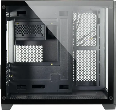 Produktbild von Inter-Tech C-501 Aspect, Midi Tower, PC, Schwarz, micro ATX, Mini-ITX, 15,5 cm, 37,5 cm