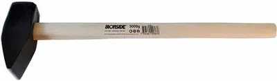 Image de IRONSIDE 100368 Marteau de 4 kg avec manche en frêne