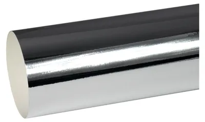 Produktbild von (4,95€/m²) Oracal Plotterfolie 351 001 Chrom Silber Glanz 31,5 cm Breite
