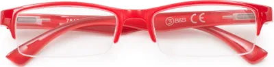Produktbild von B&S READY READ. PLAST.NYL. RED +1.5 3PCS | Rote Lesebrillen im 3er-Set