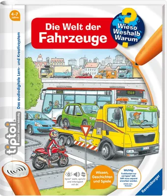 Image de Livre Ravensburger tiptoi® Wieso ? Pourquoi ? Pourquoi ? Vol. 12, Le monde des véhicules