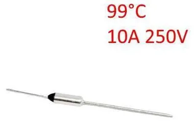 Produktbild von TCO lineare Sicherheits-Thermosicherung 99 Grad 99°C 10A 250V