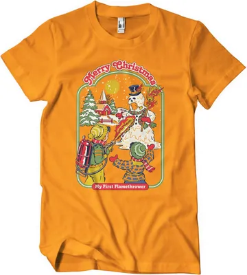 Produktbild von My First Flamethrower T-Shirt - X-Large  - Orange