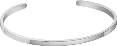 Produktbild von XENOX Armreif aus Edelstahl, silberfarben, Modell X4564, 3,5 mm Stärke
