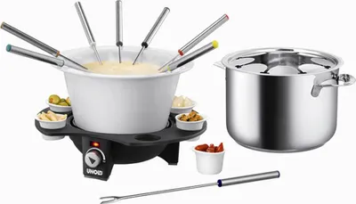 Obrázok produktu pre Unold 48645, 8 osôb, 1,5 L, Čierna, Strieborná, Kolo, Nerezová oceľ, Otočné