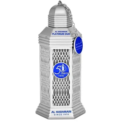 Produktbild von Al Haramain 50 Years Platinum Oud Parfum 100 ml (unisex)