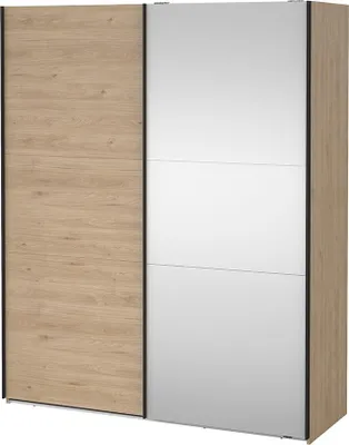 Produktbild von Como Schiebetürenschrank 2 Türen 180x220cm Eiche Nachbildung.