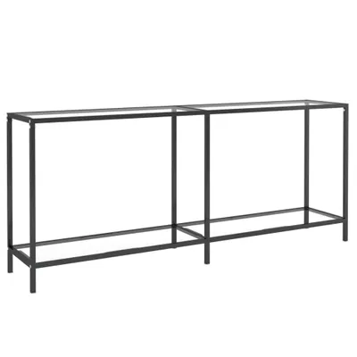 Obrázek produktu pro Konzolový stolek průhledný 180 x 35 x 75,5 cm tvrzené sklo