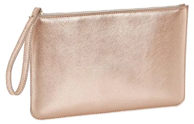 Image de Bagbase - Sacoche pour accessoires « Boutique », effet cuir FK1681 (taille unique) (or rose)