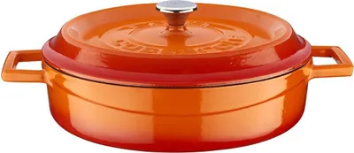 Produktbild von LAVA Emaillierter Gusseisentopf mit Deckel, Ø 24 cm