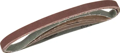 Produktbild von Silverline Schleifbänder, 13 x 457 mm, 5er-Pckg. 40er-, 60er-, zwei 80er- u. eine 120er-Körnung