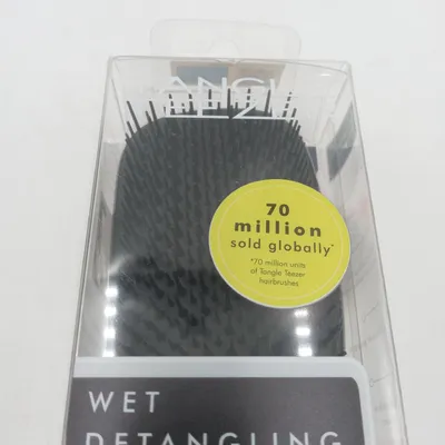 Productafbeelding van Tangle Teezer The Wet Detangler, Volwassen, Platte haarborstel, Zwart, Effen, 1 stuk