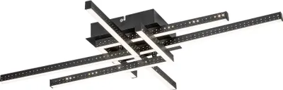 Productafbeelding van Rabalux 5268 Plafondlamp Casimir, 35W, 4000K, 1970lm, zwart-wit, neutraal wit, 71 cm