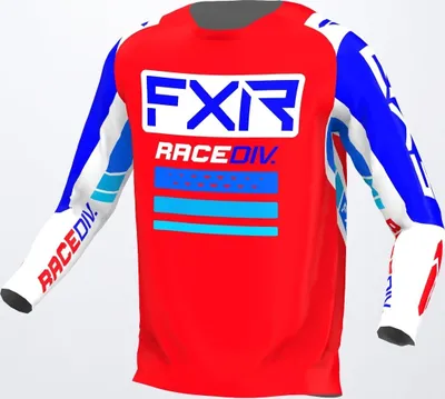 Produktbild von FXR Clutch Pro Motocross Jersey, blau/rot, XS