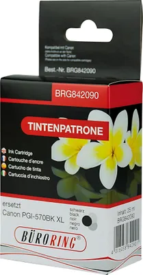 Produktbild von Tintenpatrone schwarz für Canon, 4016058842901