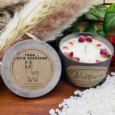 Produktbild von Lustige Duftkerze mit Spruch im Glas Geschenkidee handgemacht Wohnzimmer Deko