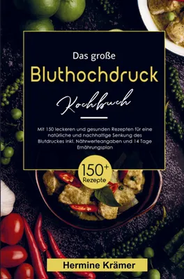 Produktbild von Kochbuch bei Bluthochdruck