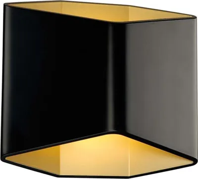 Produktbild von SLV 151710 CARISO LED Wandleuchte 2 schwarz messing 7,5W