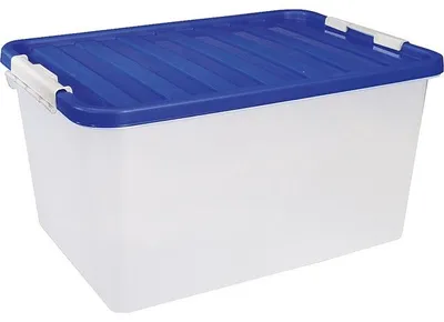 Produktbild von HEIDRUN Clipbox Europlastic 38 l Deckel Clipverschluss Weiß 1605