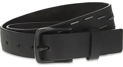 Produktbild von Diesel B-NIGHT Belt Gürtel Herren Echtleder Schwarz
