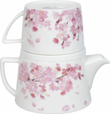 Image de Tasse à thé Tea for me - Kirschblüten Könitz Porcelaine