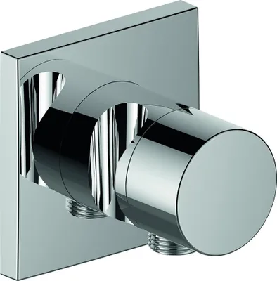 Produktbild von Keuco 3-Wege-Umstellventil IXMO DN 15, UP, mit Griff IXMO Pure Rosette rund Aluminium-finish