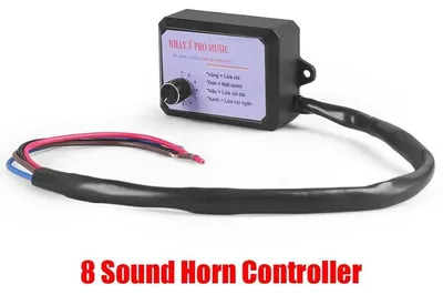 Produktbild von Nhay 3+ Pro Musik-Schnellhupenrelais 12-24V (8 Töne) für Motorrad, Auto, Boot, LKW